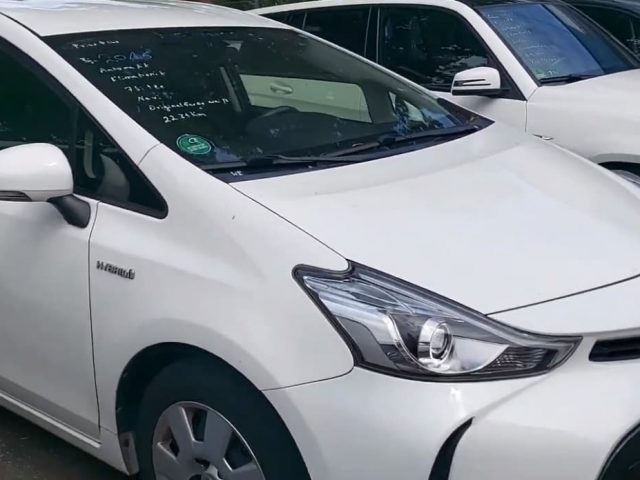 7 местная Toyota Prius+ в Германии у дилера